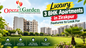 3 BHK Apartments in Zirakpur